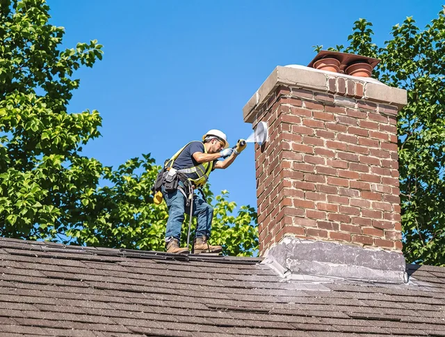 Westlake Chimney Sweep performing an inspection with advanced tools in Westlake, OH